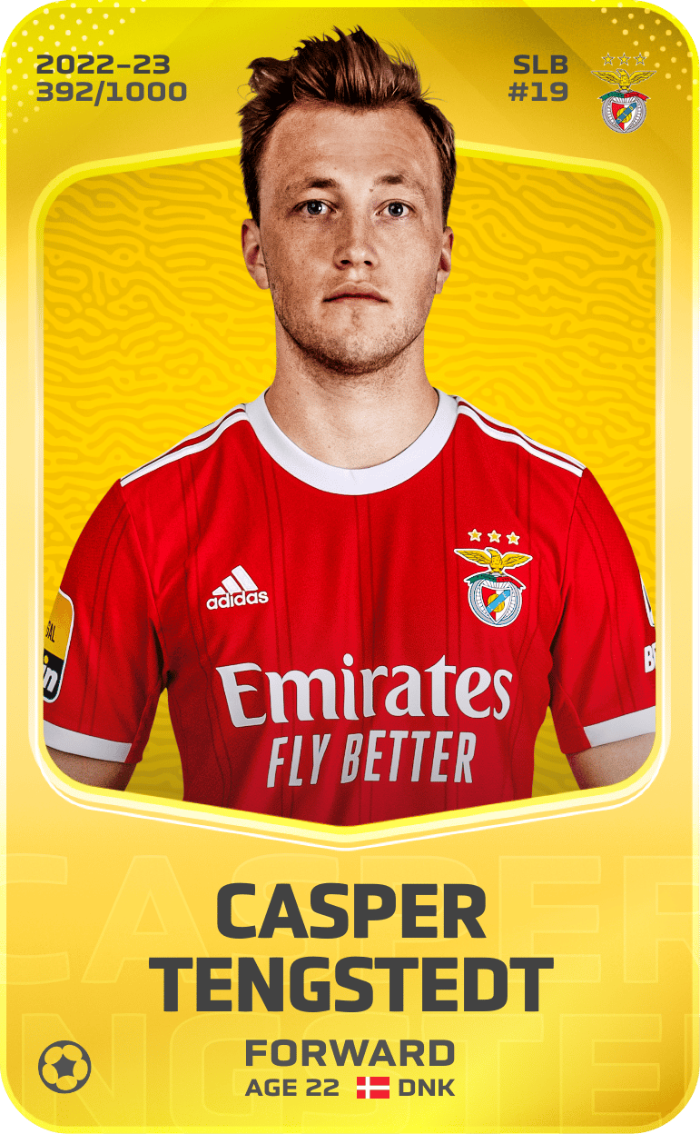 Casper Tengstedt 2022-23 • Limited 392/1000
