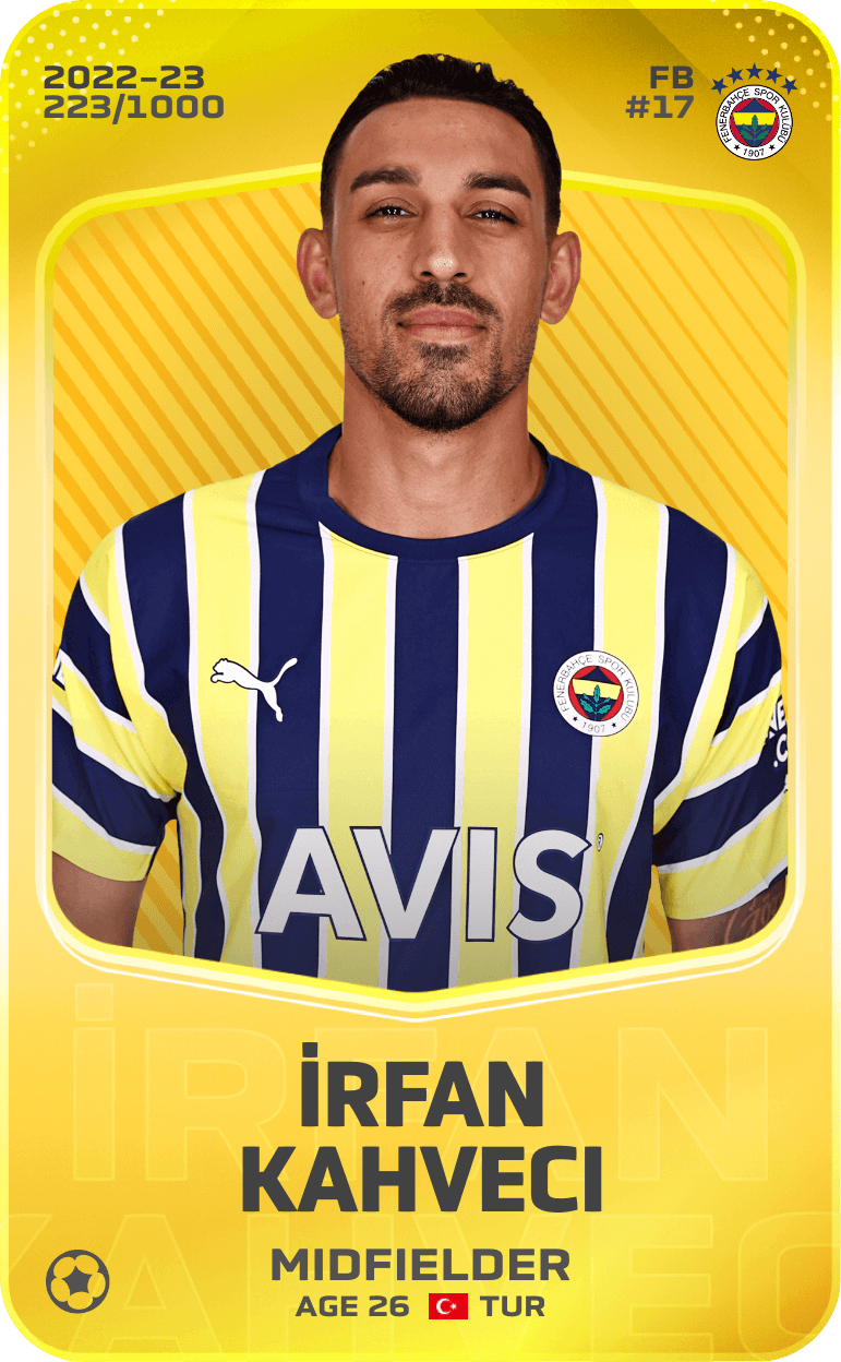İrfan Kahveci 2022-23 • Limited 223/1000