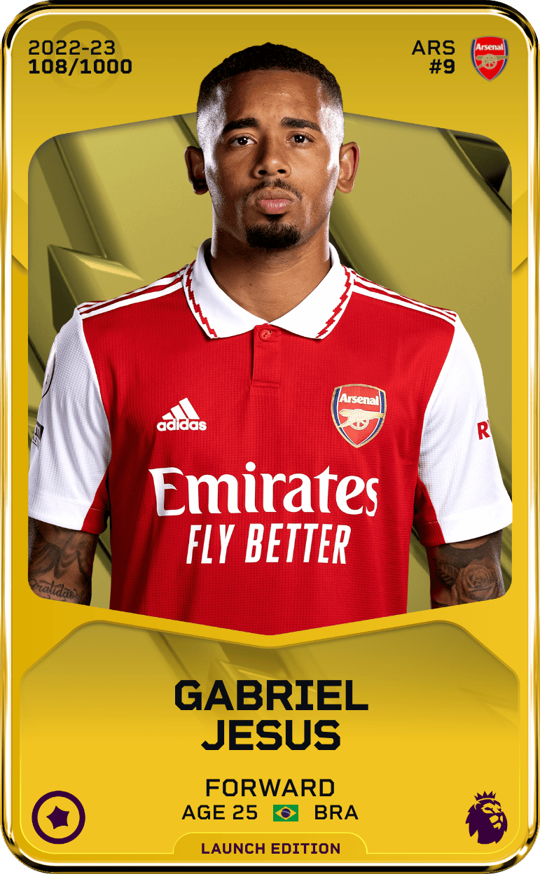 Gabriel Jesus 2022-23 • Limited 108/1000