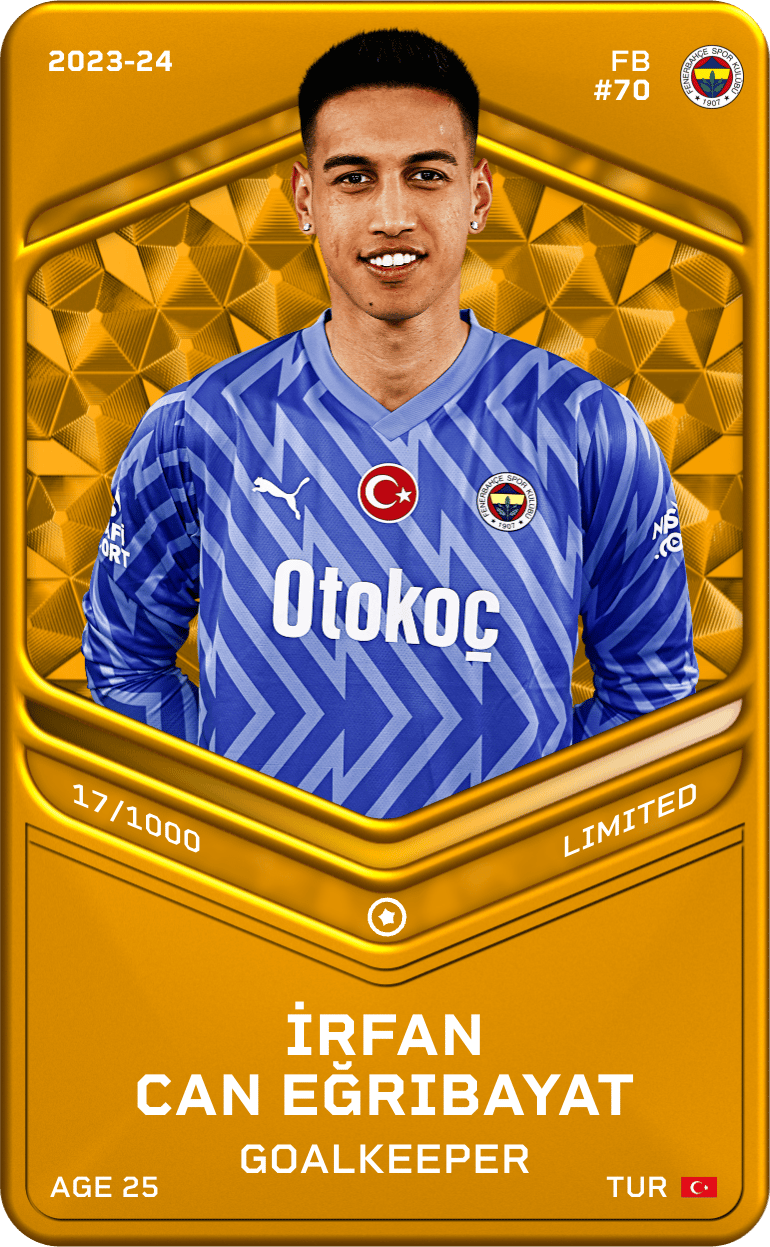 İrfan Can Eğribayat 2023-24 • Limited 17/1000