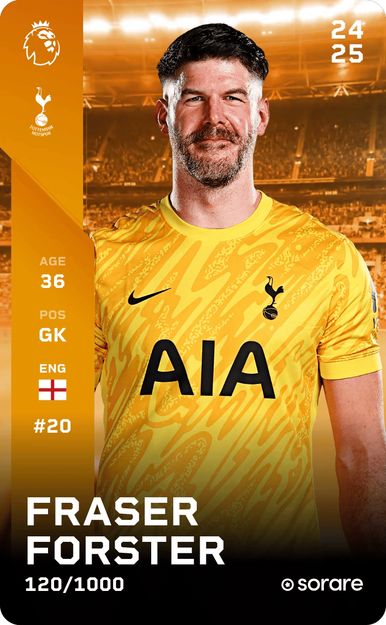 Fraser Forster 2024-25 • Limited 120/1000