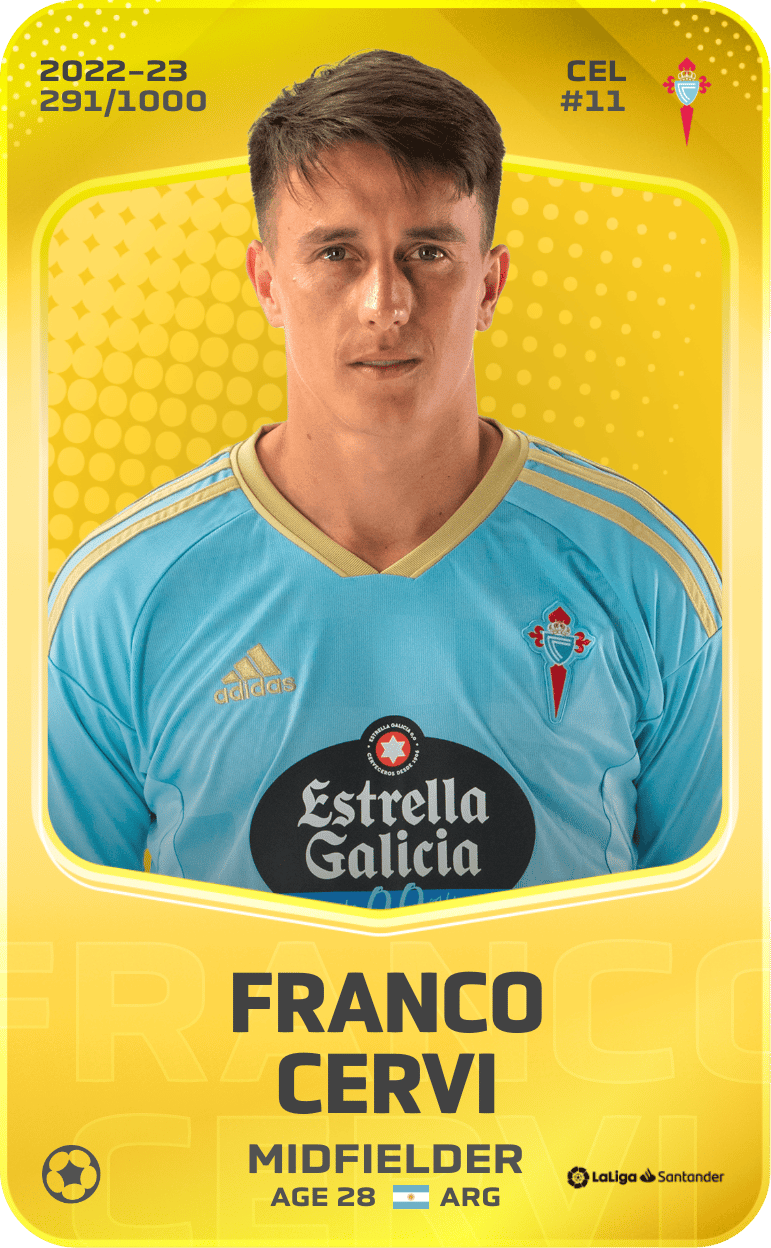 Franco Cervi 2022-23 • Limited 291/1000