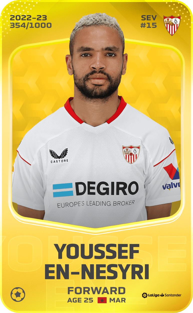 Youssef En-Nesyri 2022-23 • Limited 354/1000