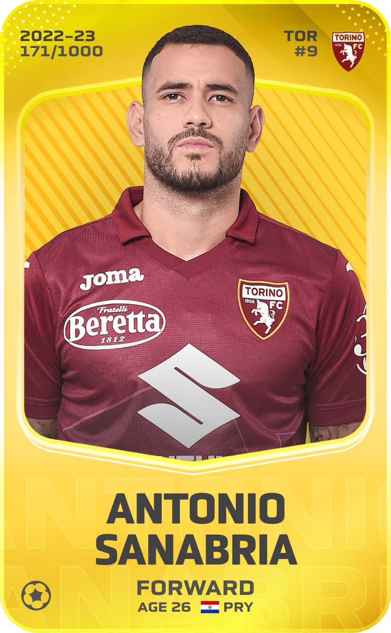 Antonio Sanabria 2022-23 • Limited 171/1000