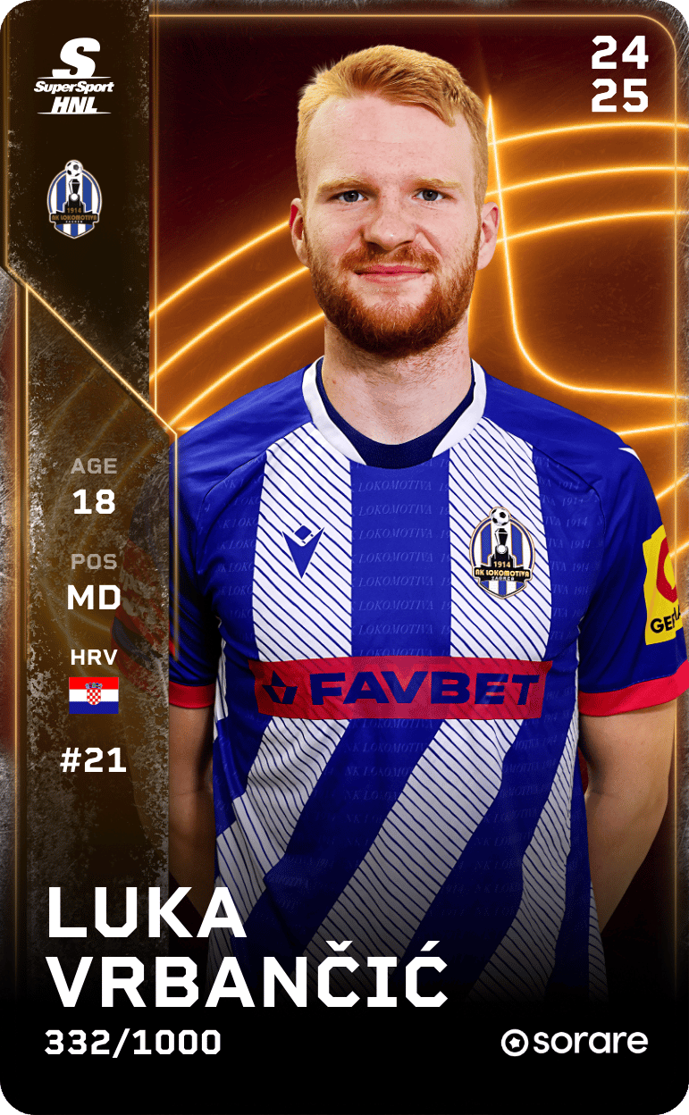 Luka Vrbančić 2024-25 • Limited 332/1000
