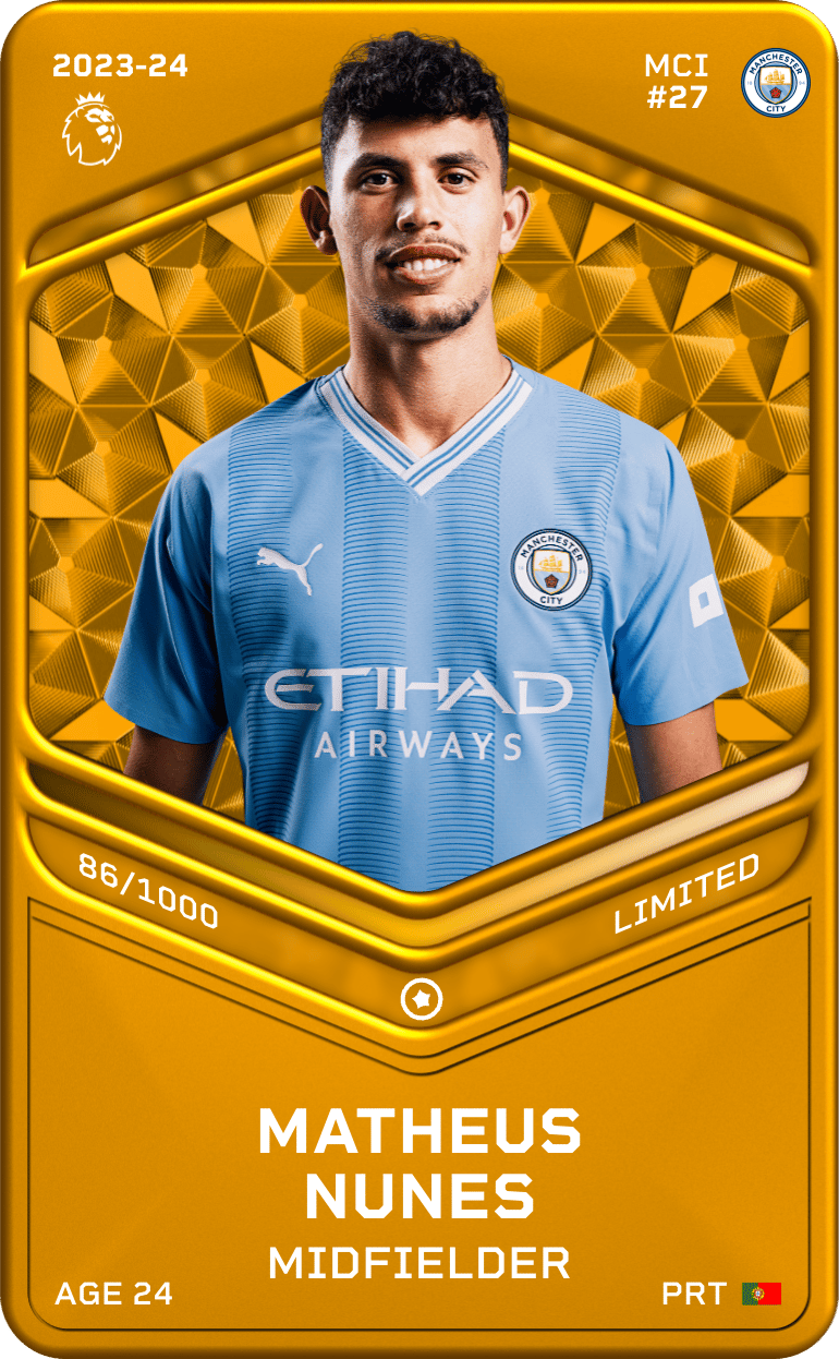 Matheus Nunes 2023-24 • Limited 86/1000
