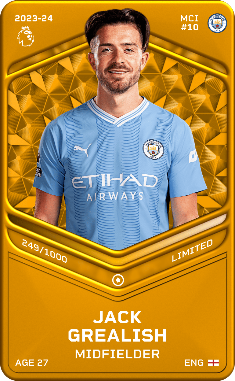 Jack Grealish 2023-24 • Limited 249/1000
