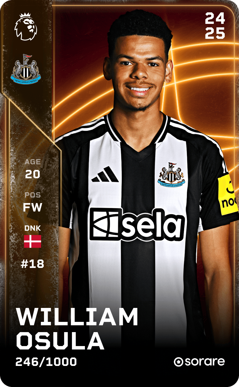 William Osula 2024-25 • Limited 246/1000