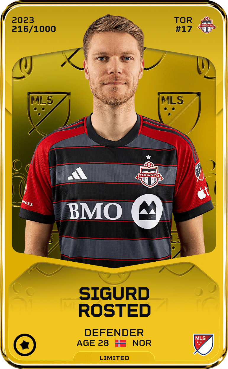 Sigurd Rosted 2023-24 • Limited 216/1000
