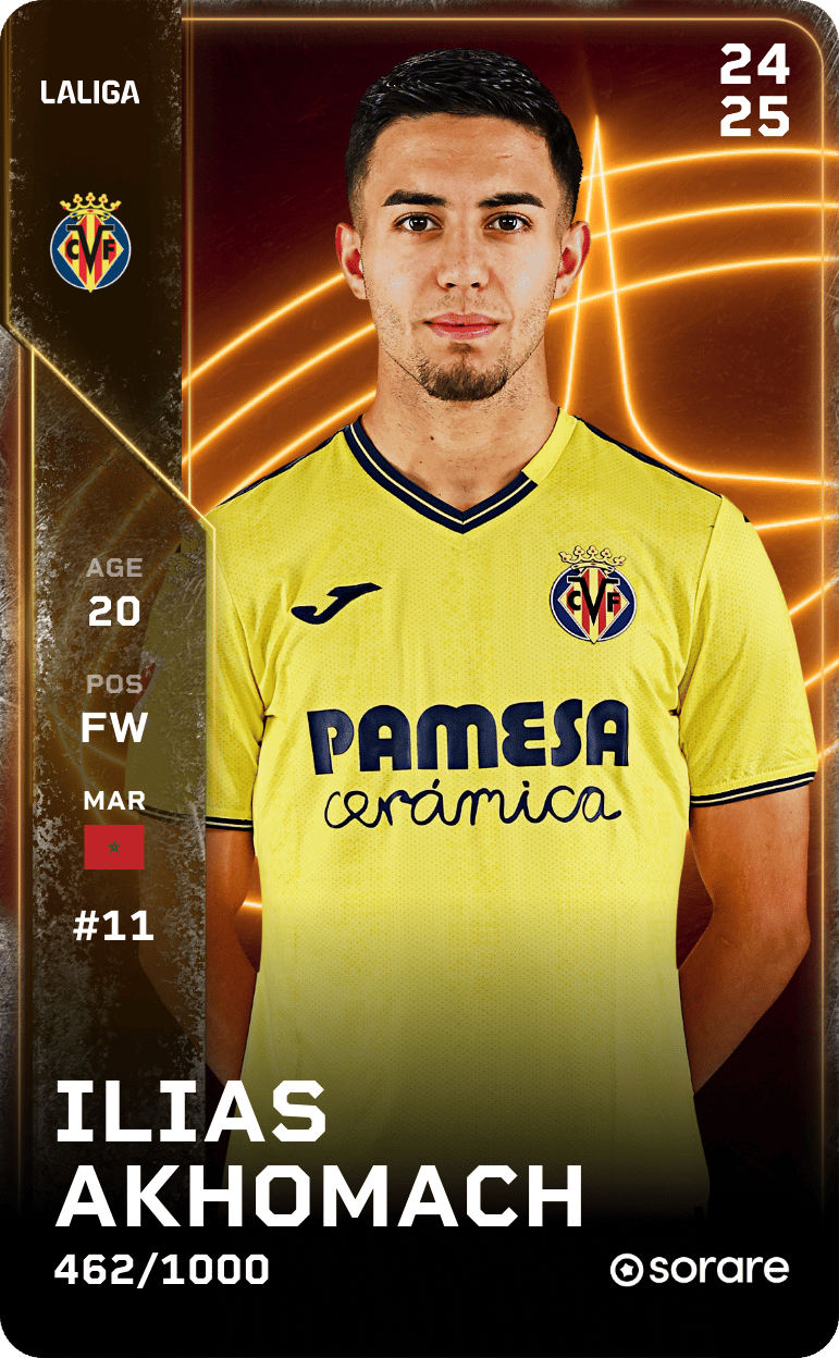 Ilias Akhomach 2024-25 • Limited 462/1000