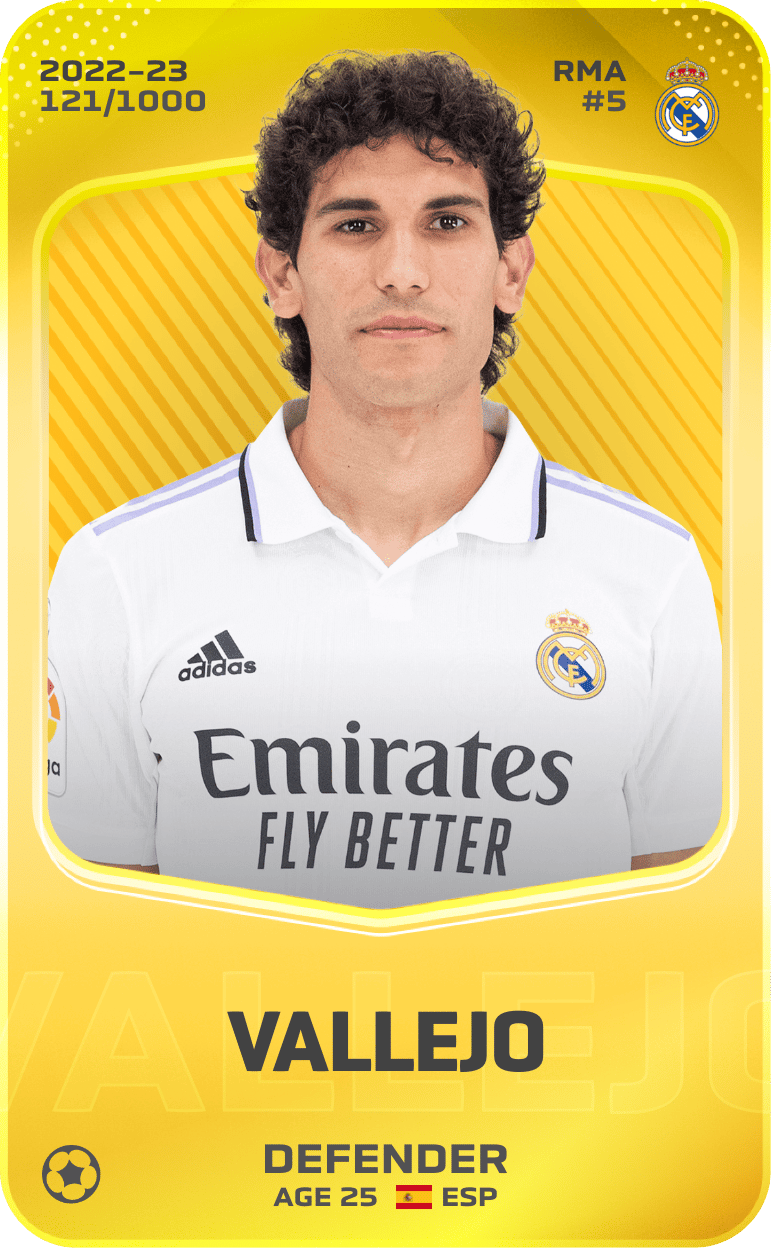 Vallejo 2022-23 • Limited 121/1000