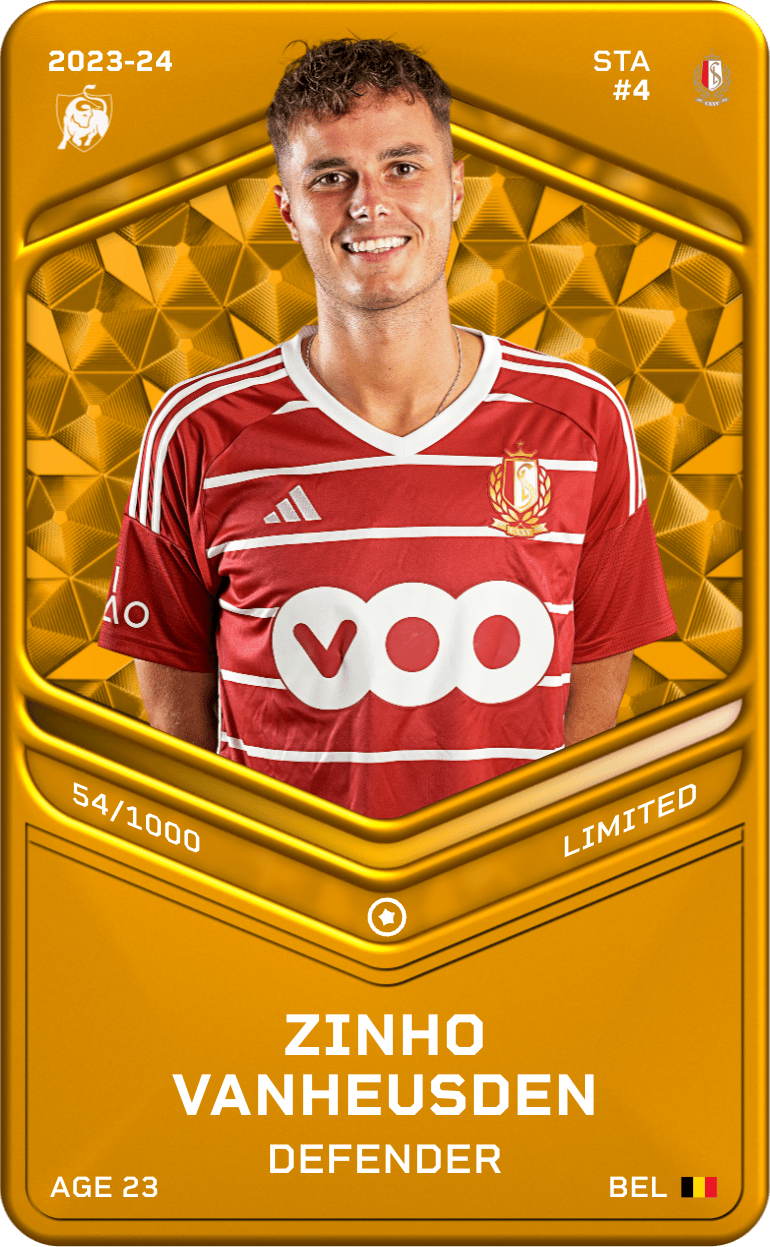 Zinho Vanheusden 2023-24 • Limited 54/1000