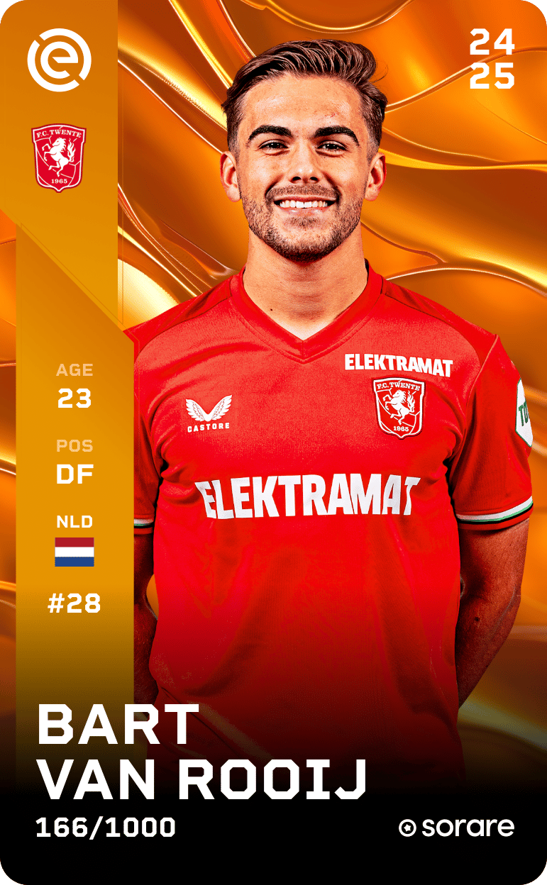 Bart van Rooij 2024-25 • Limited 166/1000
