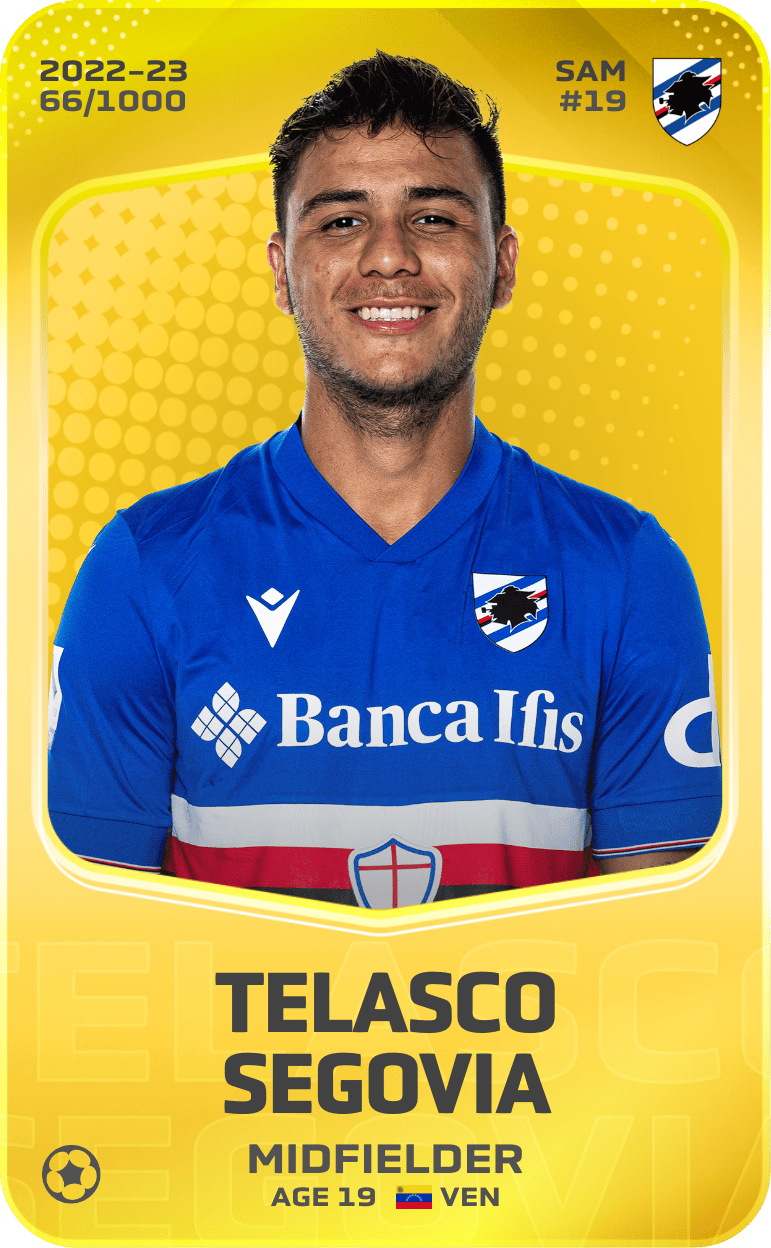 Telasco Segovia 2022-23 • Limited 66/1000