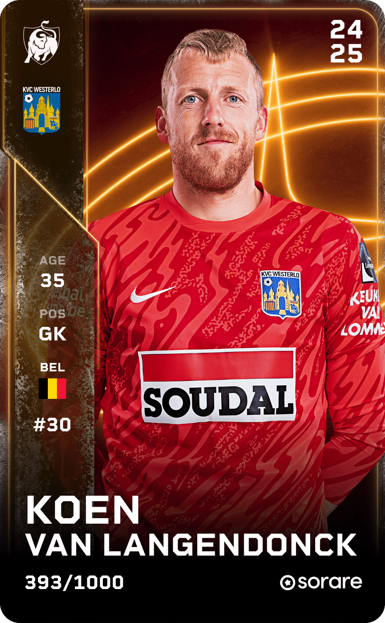 Koen Van Langendonck 2024-25 • Limited 393/1000
