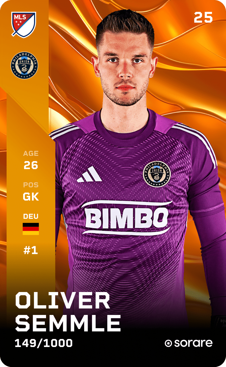 Oliver Semmle 2025-26 • Limited 149/1000