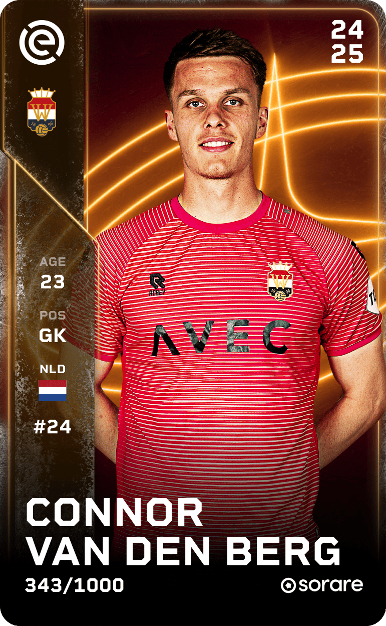 Connor van den Berg 2024-25 • Limited 343/1000
