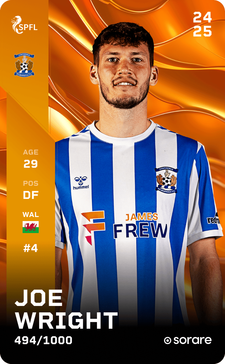 Joe Wright 2024-25 • Limited 494/1000