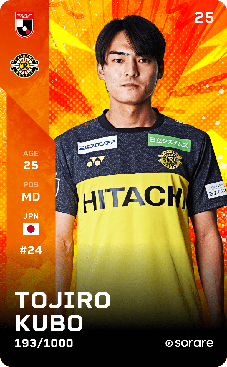 Tojiro Kubo 2025-26 • Limited 193/1000