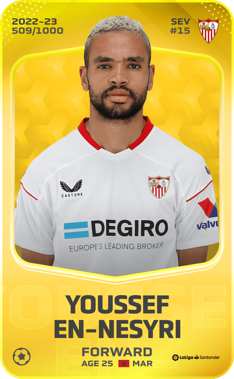 Youssef En-Nesyri 2022-23 • Limited 509/1000