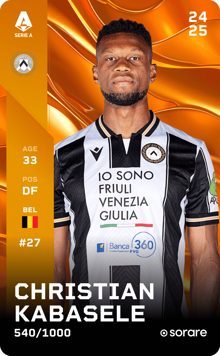 Christian Kabasele 2024-25 • Limited 540/1000