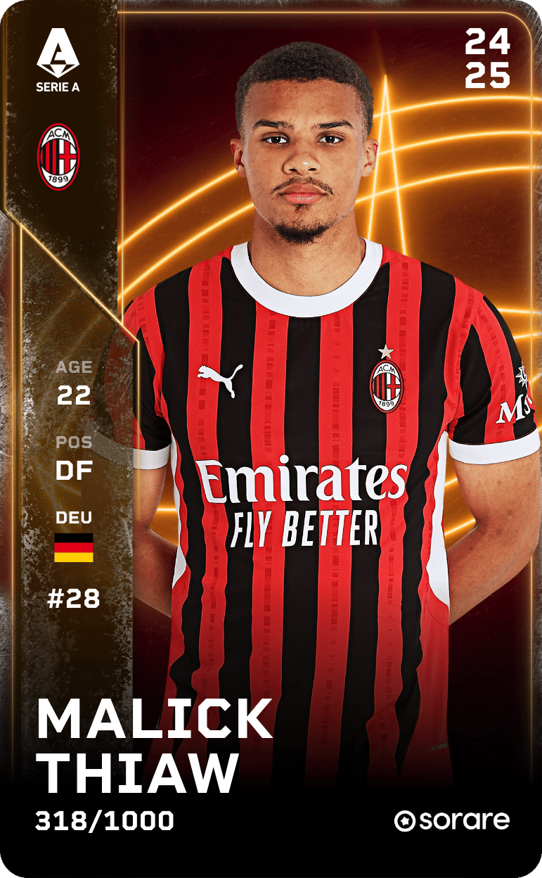 Malick Thiaw 2024-25 • Limited 318/1000