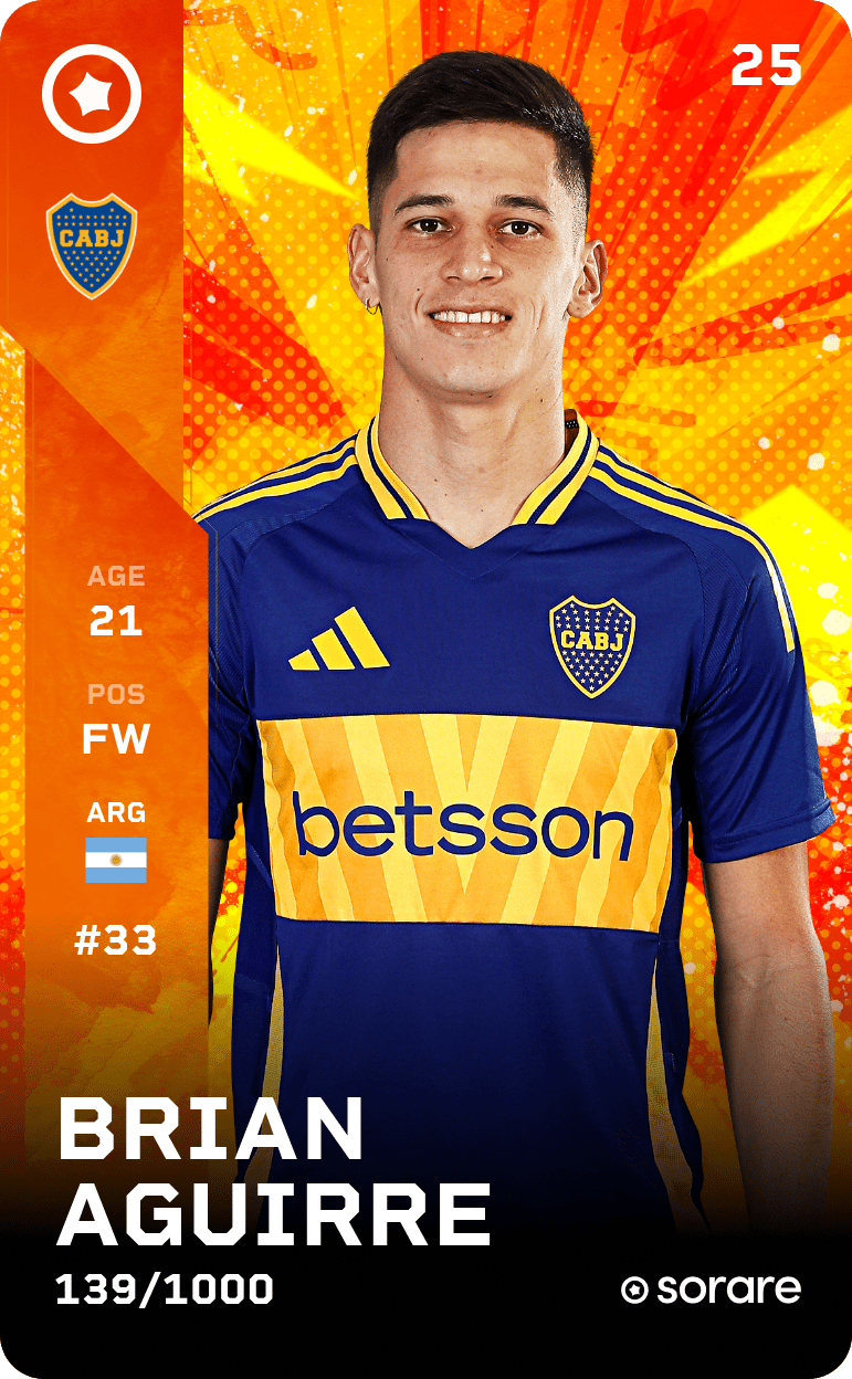 Brian Aguirre 2025-26 • Limited 139/1000