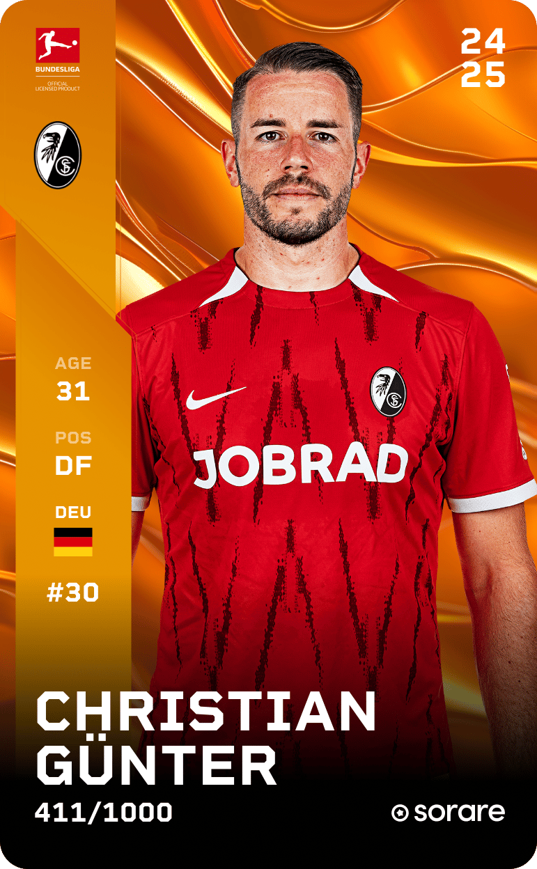 Christian Günter 2024-25 • Limited 411/1000