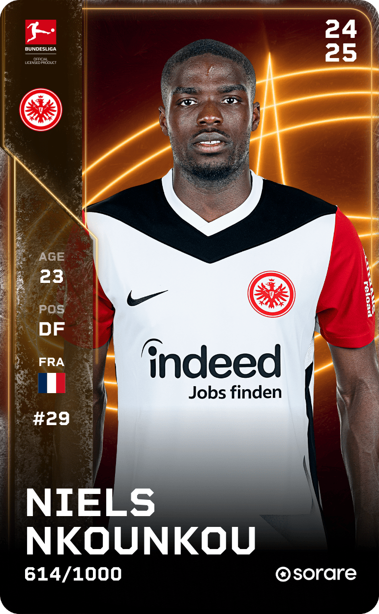 Niels Nkounkou 2024-25 • Limited 614/1000