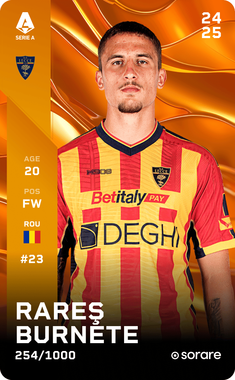 Rareş Burnete 2024-25 • Limited 254/1000