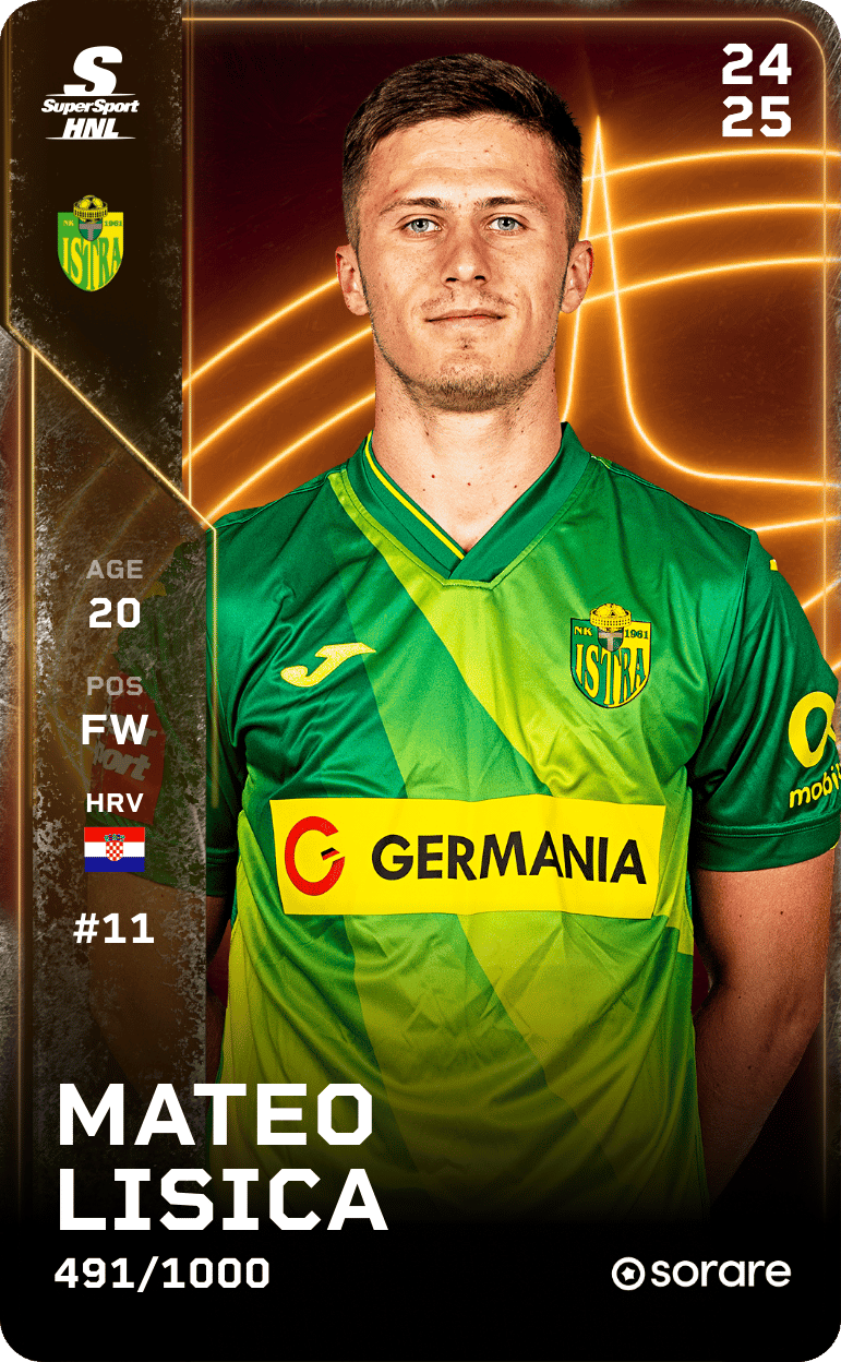 Mateo Lisica 2024-25 • Limited 491/1000