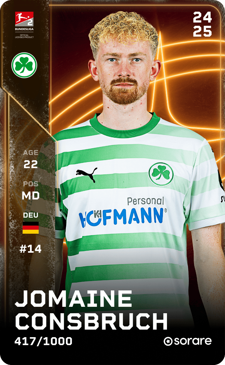Jomaine Consbruch 2024-25 • Limited 417/1000