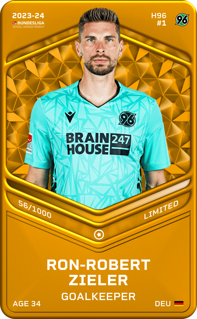 Ron-Robert Zieler 2023-24 • Limited 56/1000