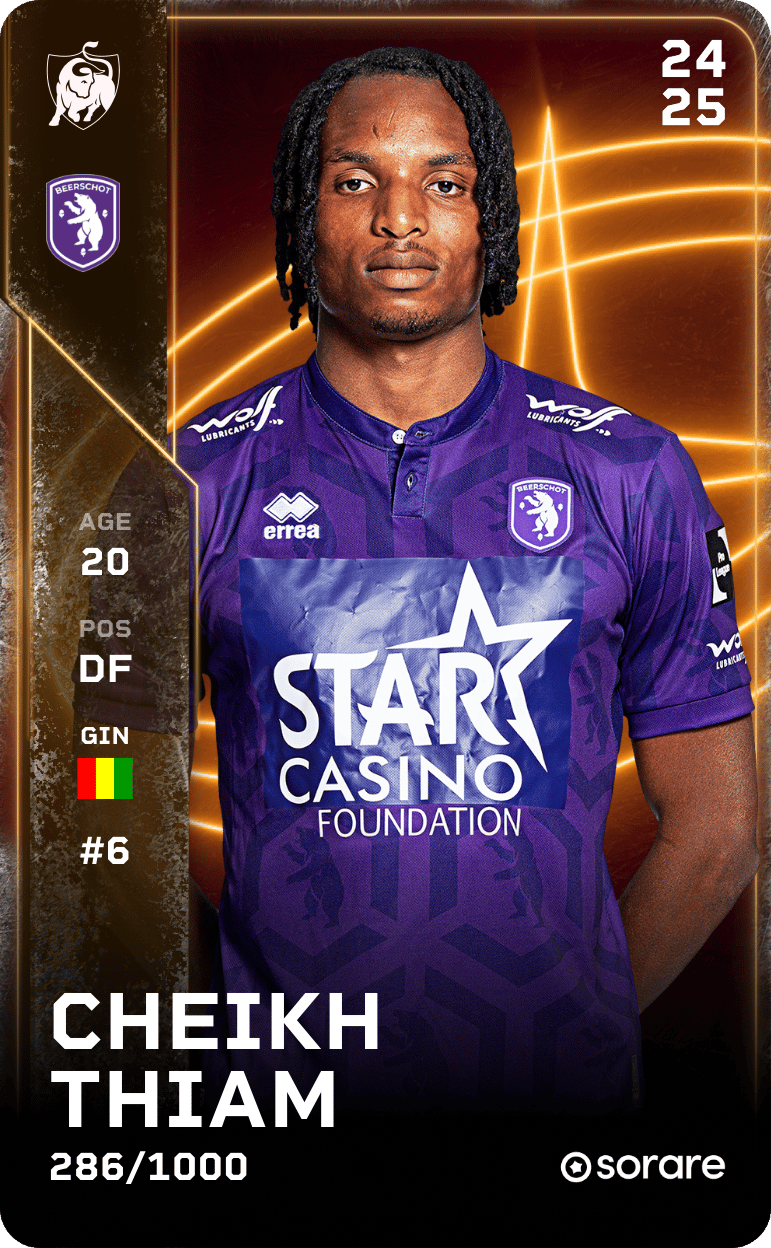 Cheikh Thiam 2024-25 • Limited 286/1000
