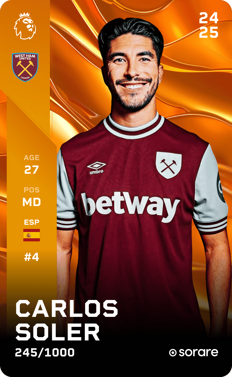Carlos Soler 2024-25 • Limited 245/1000