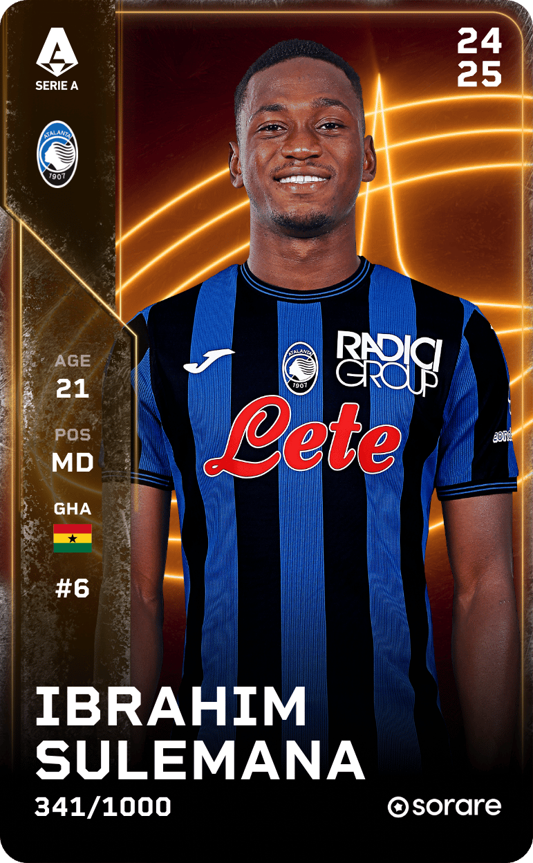 Ibrahim Sulemana 2024-25 • Limited 341/1000