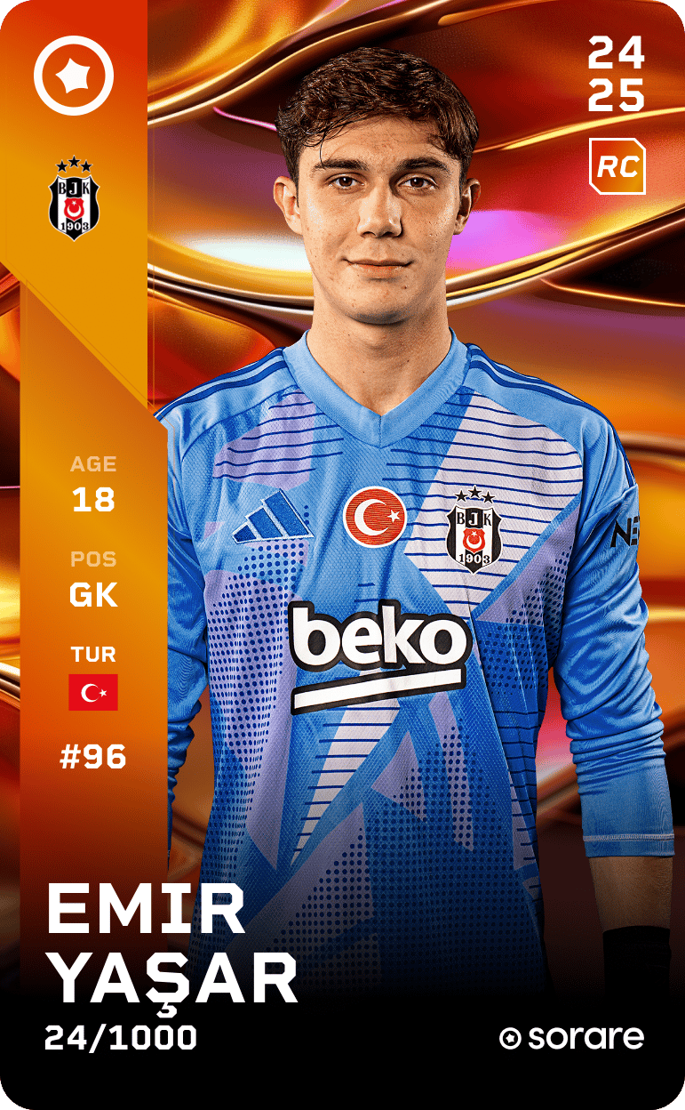 Emir Yaşar 2024-25 • Limited 24/1000