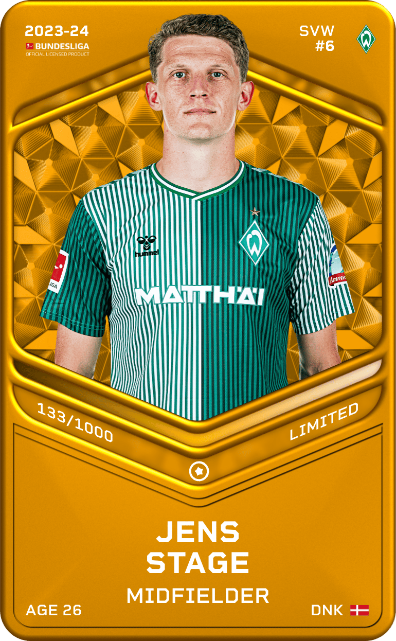 Jens Stage 2023-24 • Limited 133/1000