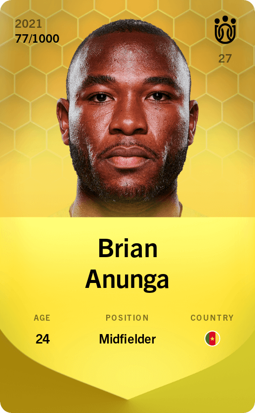 Brian Anunga 2021-22 • Limited 77/1000