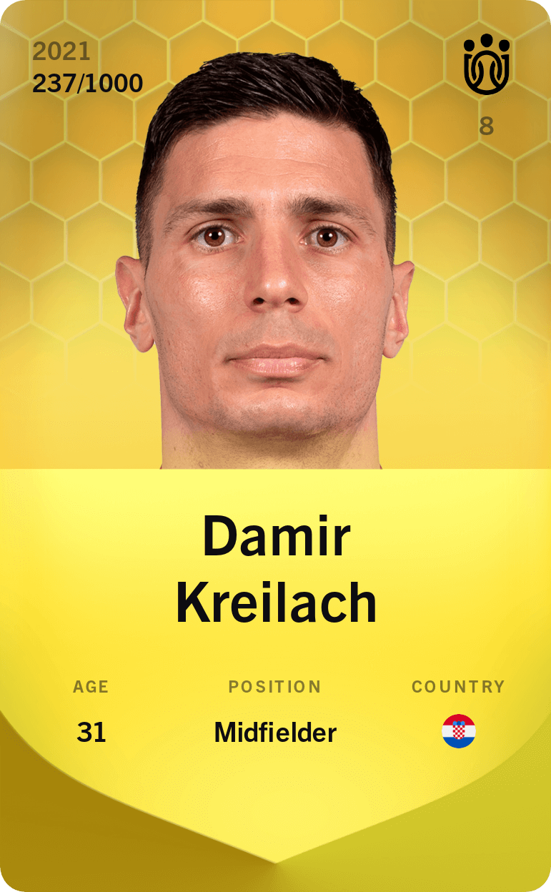 Damir Kreilach 2021-22 • Limited 237/1000
