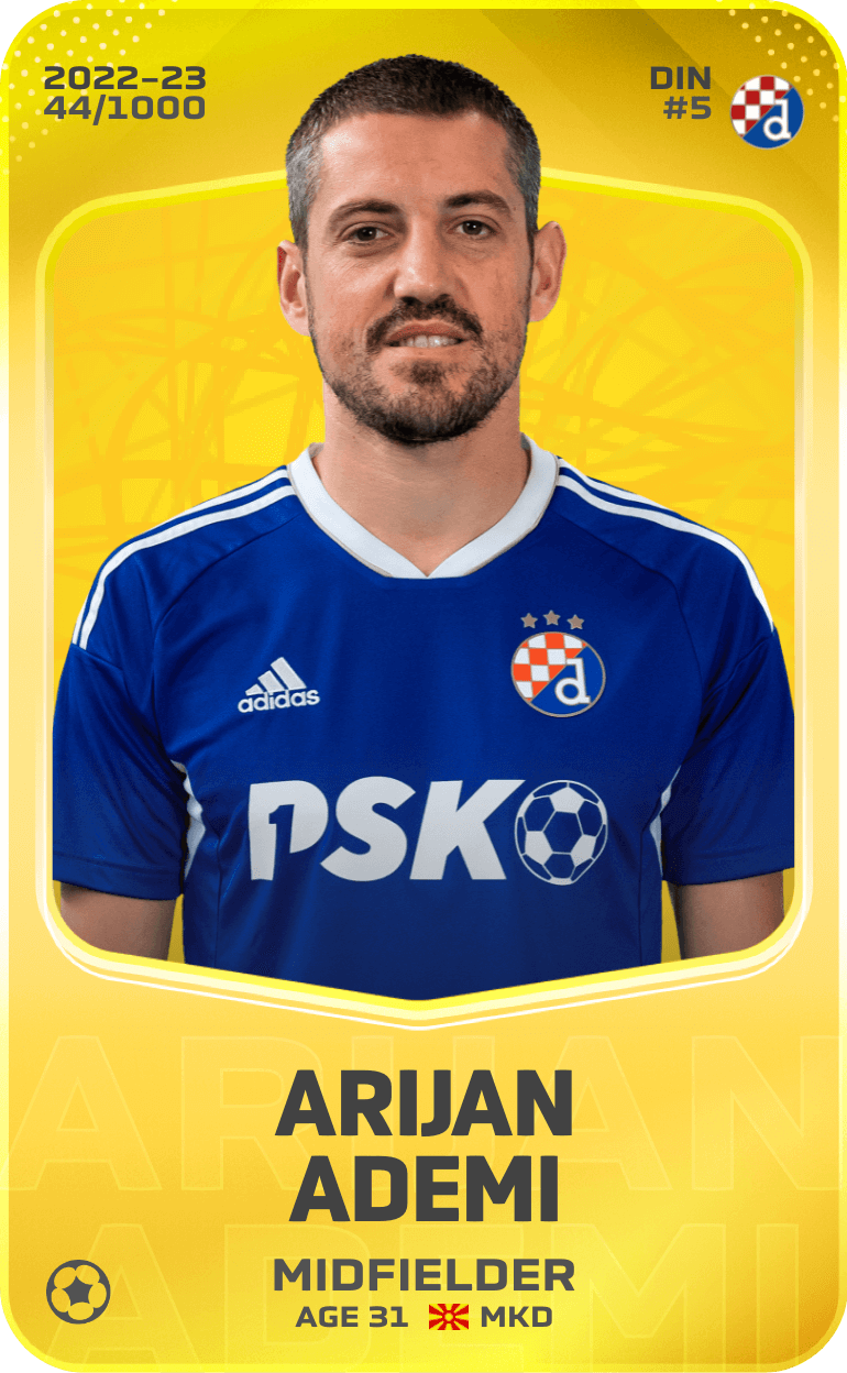 Arijan Ademi 2022-23 • Limited 44/1000