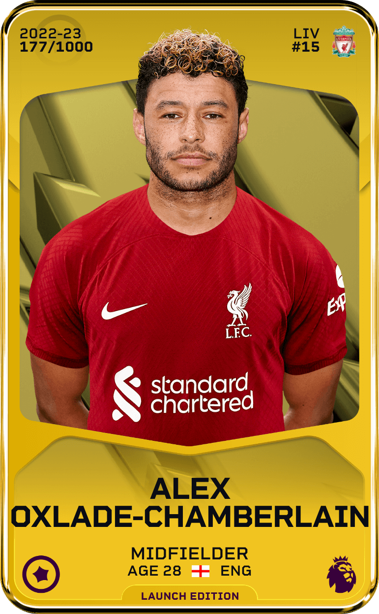Alex Oxlade-Chamberlain 2022-23 • Limited 177/1000