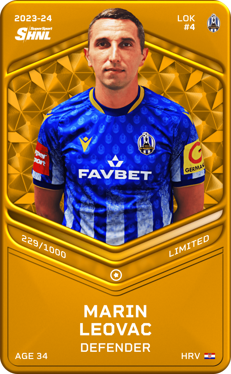 Marin Leovac 2023-24 • Limited 229/1000