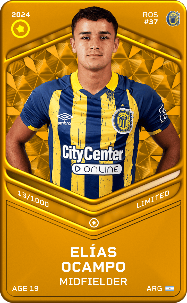 Elías Ocampo 2024-25 • Limited 13/1000