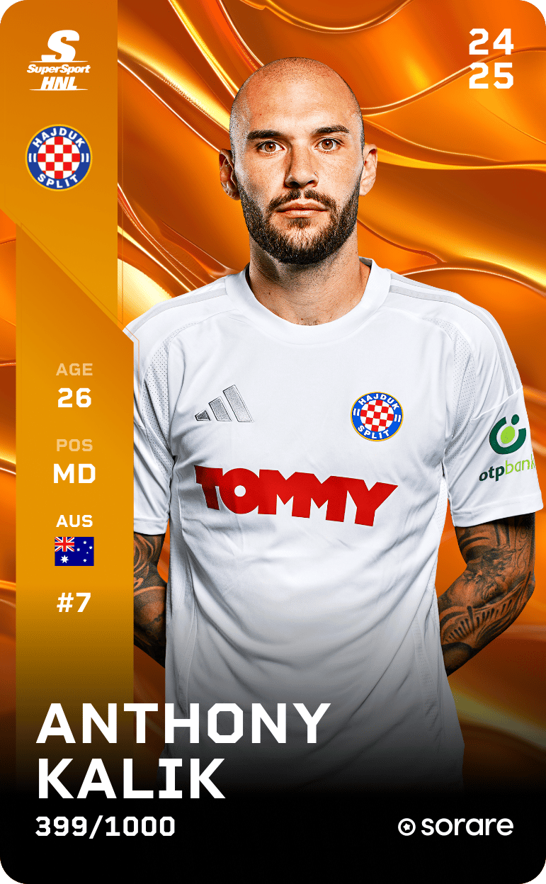 Anthony Kalik 2024-25 • Limited 399/1000