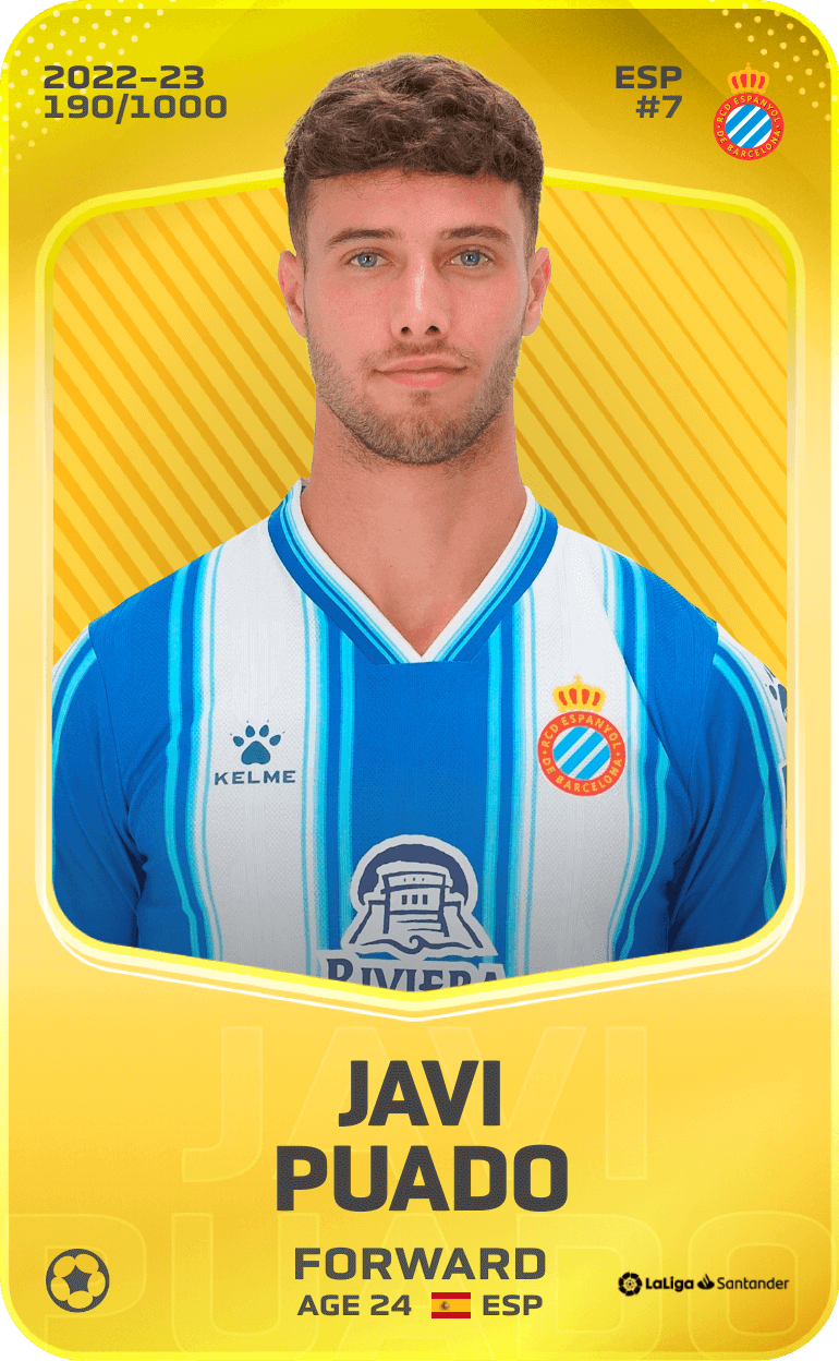 Javi Puado 2022-23 • Limited 190/1000