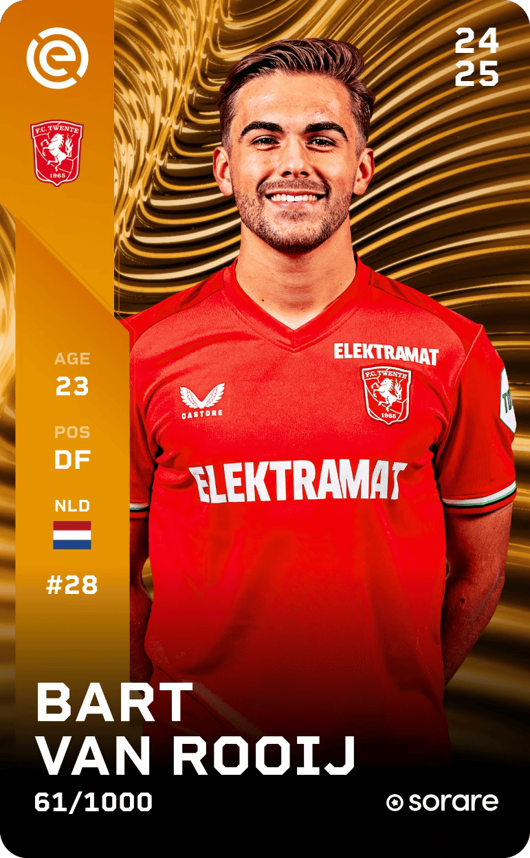 Bart van Rooij 2024-25 • Limited 61/1000