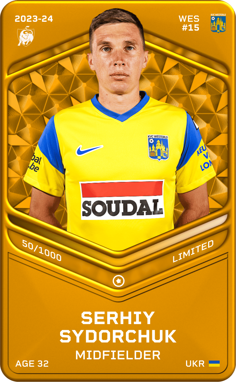 Serhiy Sydorchuk 2023-24 • Limited 50/1000