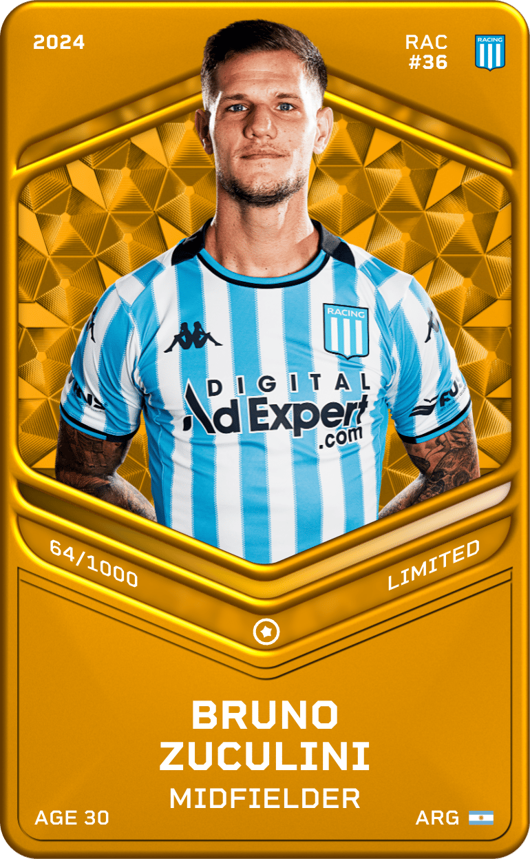 Bruno Zuculini 2024-25 • Limited 64/1000