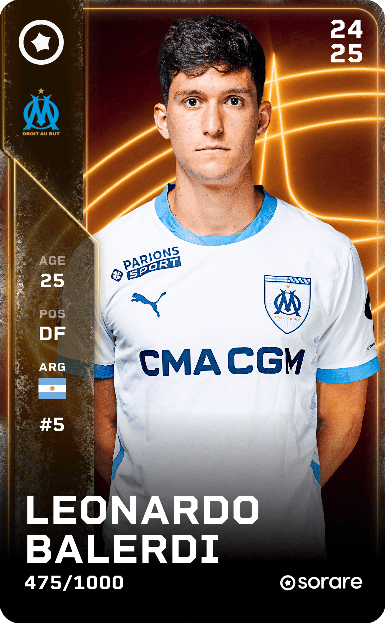 Leonardo Balerdi 2024-25 • Limited 475/1000